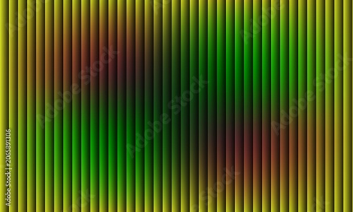 Vibrant abstract background featuring vertical lines with smooth green and yellow gradients for creative digital projects