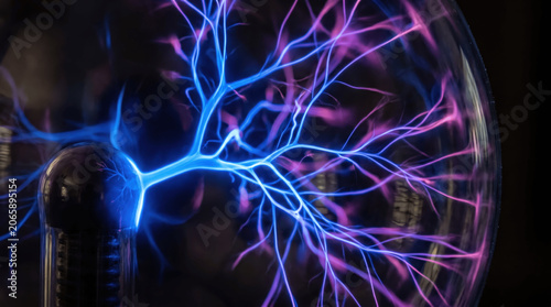 Electricity Flows Through a Glass Sphere