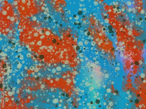 Abstract artistic background print decorative art design wallpaper painting	

