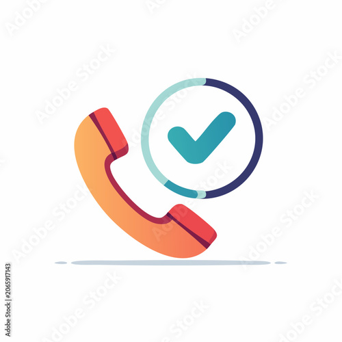 Phone Call Confirmation Icon