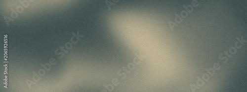 Abstract monochromatic olive green mesh gradient background with soft smoky vignette and grainy noise texture