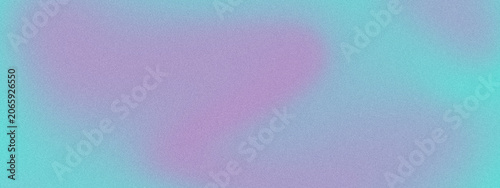 Abstract fluid pastel lilac and turquoise mesh gradient background with soft grainy noise texture