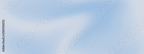 Abstract soft sky blue and white mesh gradient background with fluid cloud like texture and grainy noise texture