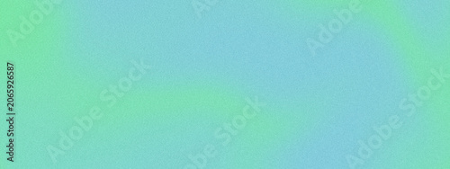 Abstract mint green and light blue mesh gradient background with subtle grainy noise texture