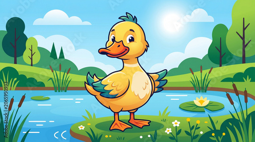 duck and ducklings