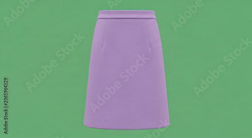 Money Clip on Green Background