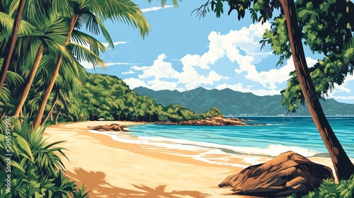 Tropical Beach Paradise