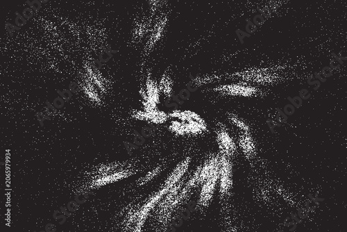 Modern abstract marbling in stark black and white.