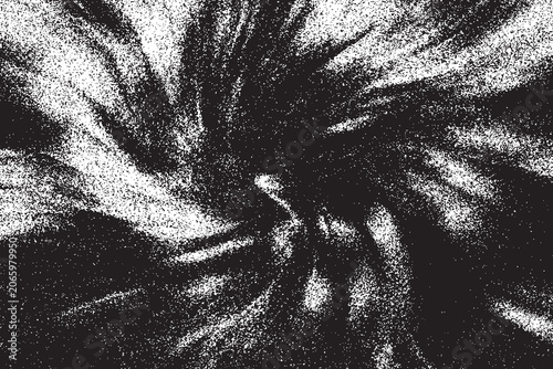 Edgy dark aesthetic photocopy swirl pattern.
