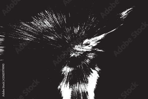 Cyberpunk style liquid distortion graphic.