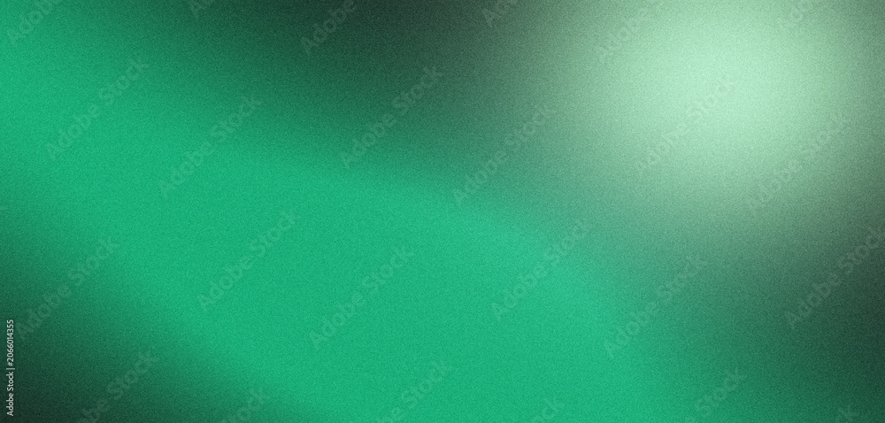 Fototapeta premium Emerald Sweep Gradient Background with Grainy Texture