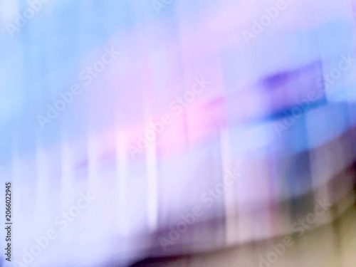 Foto Abstract Blur Light Movement in Blue and Pink Pastel Tones