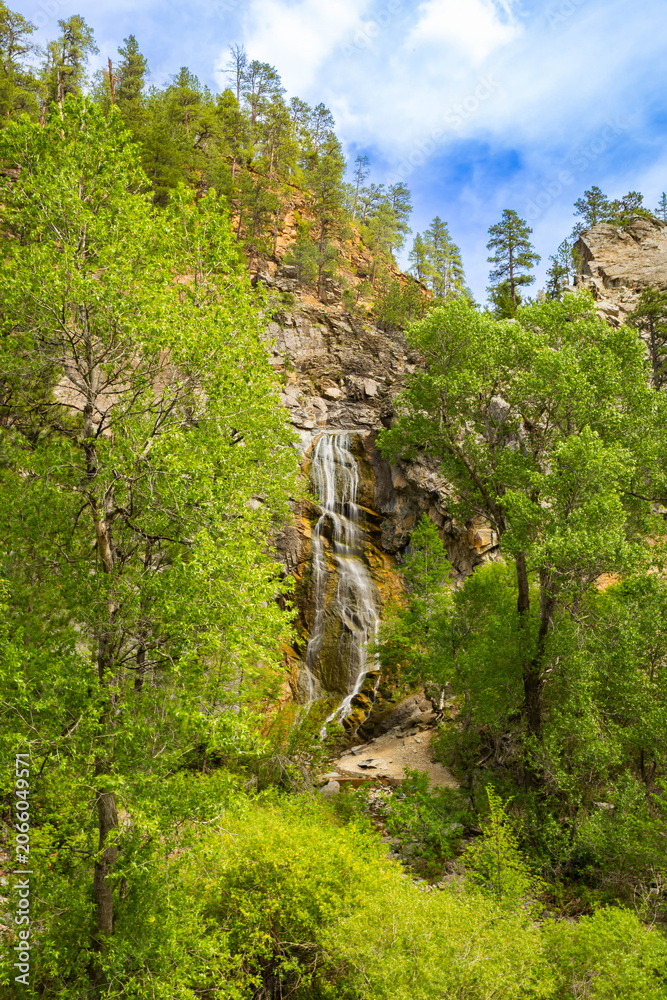 Fototapeta premium Bridal Veil Falls Spearfish Canyon South Dakota