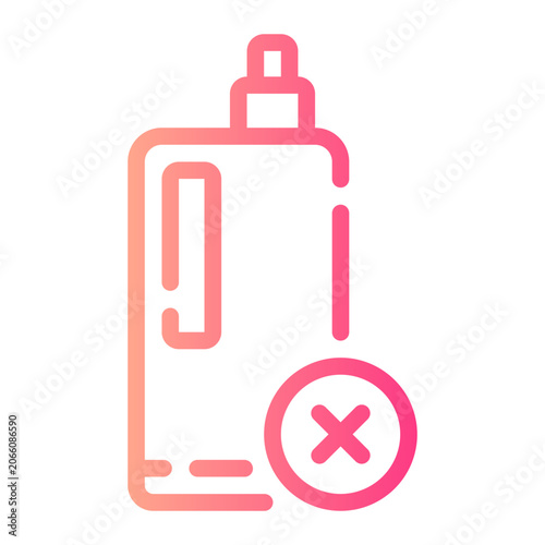 Foto vape gradient icon