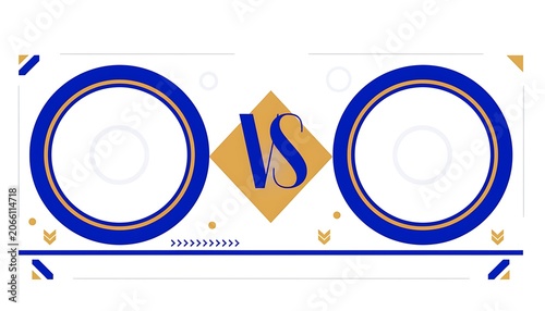 Blue and yellow Olympic rings with flame design.