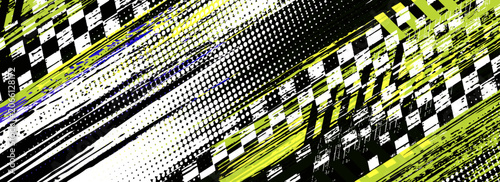Tableau sur toile Abstract dynamic racing background for motorsport, vehicle wraps, sports jersey