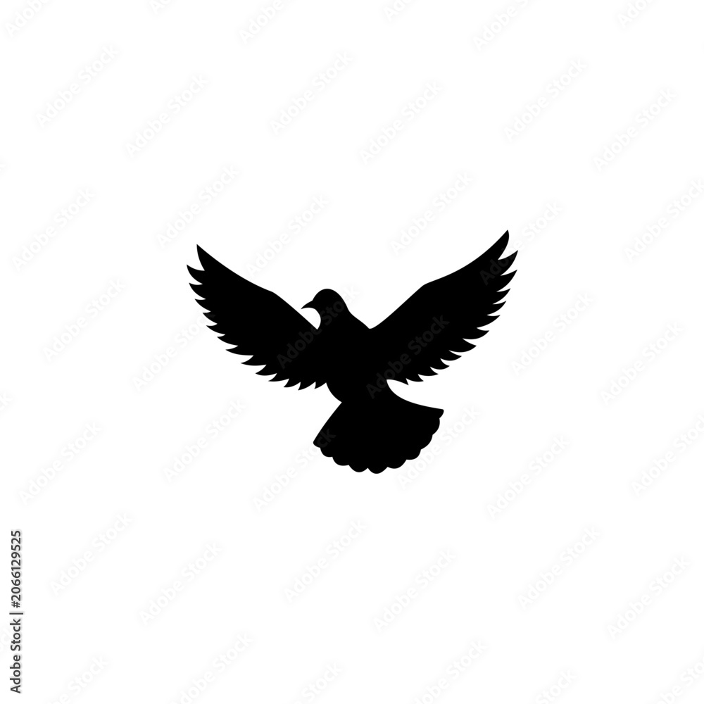 Obraz premium Bird silhouette