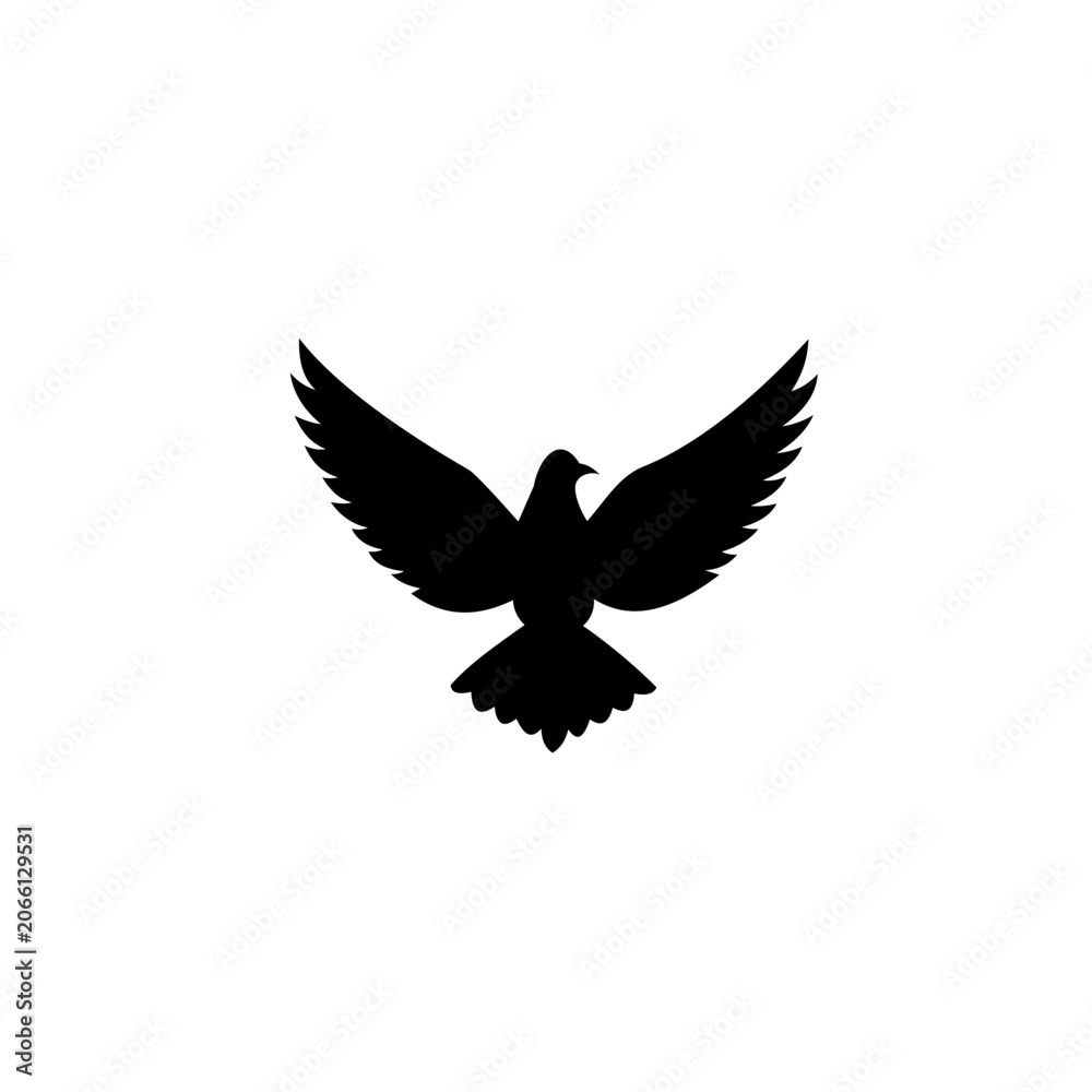 Fototapeta premium Bird silhouette