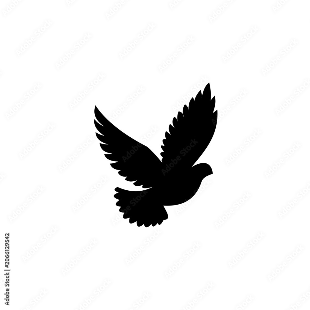 Obraz premium Bird silhouette