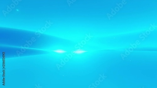 Abstract blue water surface with blurred light reflection background