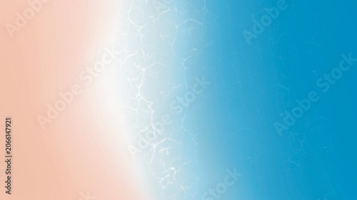 Peach and Blue Coastal Gradient Background