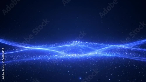 Abstract dark blue background with texture and light effect