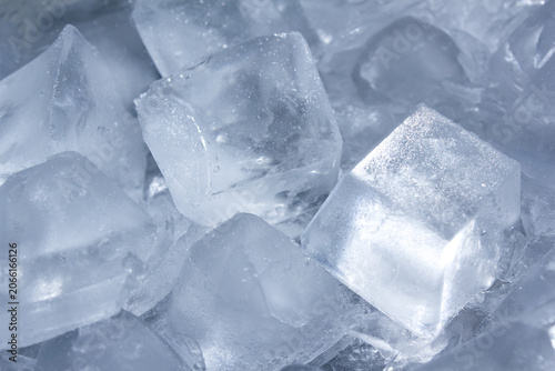 It is cold square ice.