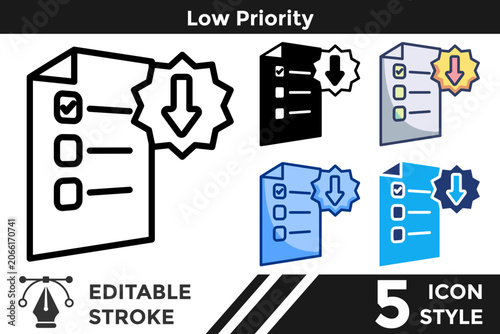 Vászonkép Low Priority