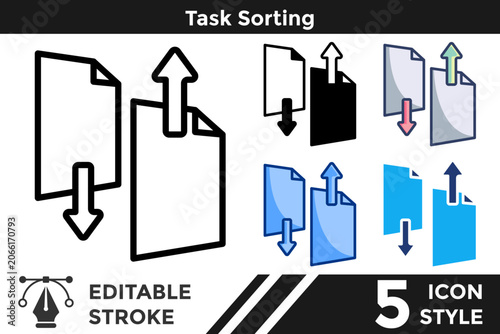 Canvas Print Task Sorting