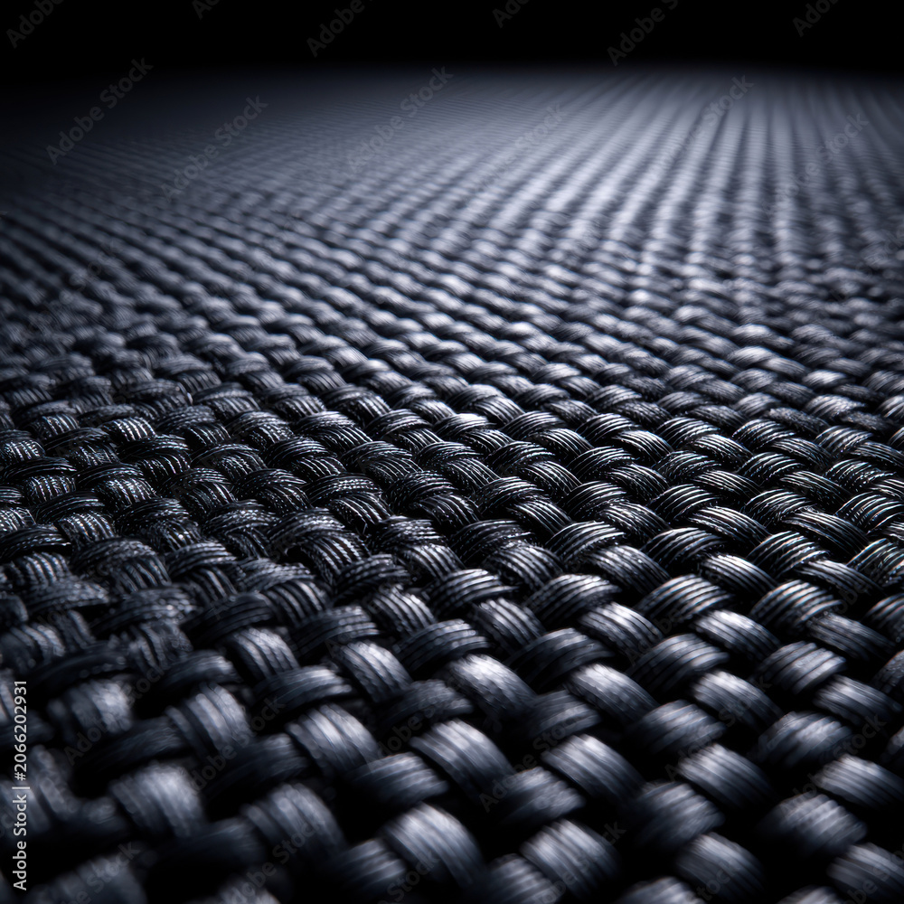 Fototapeta premium Endless pebble pattern in perspective