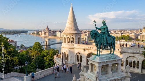 view of budapest hungary