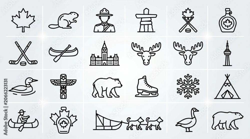 Fototapeta premium Canadian culture