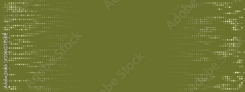 Olive Green Halftone Background with Horizontal Dot Streaks for Modern Graphic Design and Digital Texture Projects