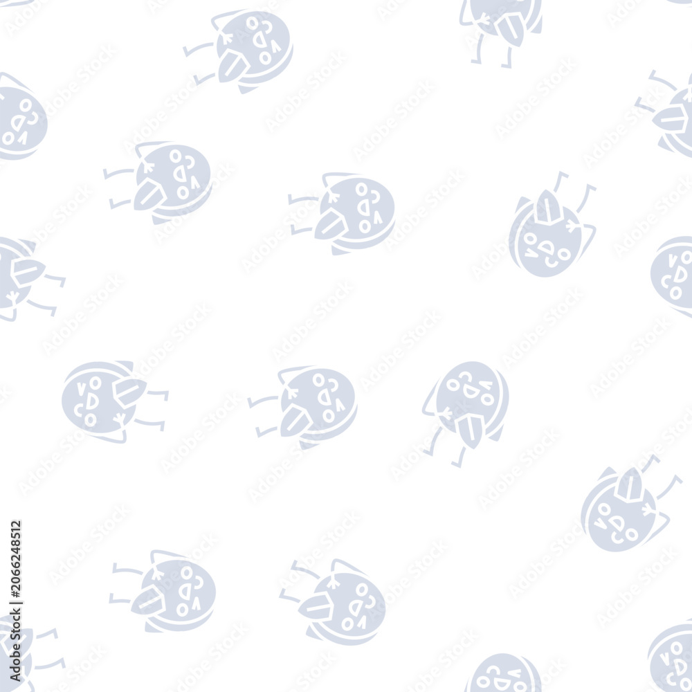 Fototapeta premium vitamins healthcare vector glyph seamless pattern vitamins healthcare sign illustration