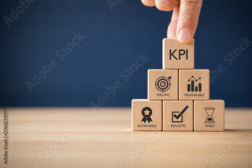 фотографія Effective and smart key performance indicators (KPIs) to measure and evaluate progress