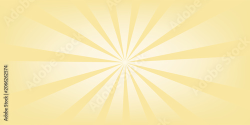 Foto Background with yellow gradient and concentrated lines interspersed with stars