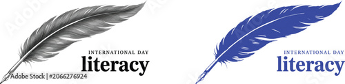 International literacy day graphic design