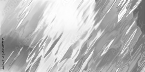 Obraz na plátně Abstract Grayscale Texture Mimicking Water Reflections or Brushed Metal Surface