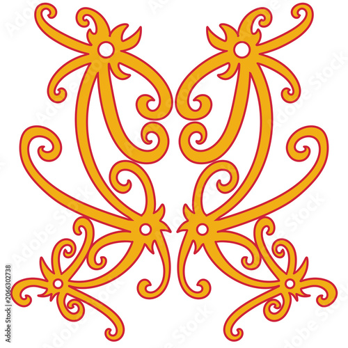 Dayaknese Ornament 