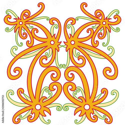 Dayaknese Ornament 