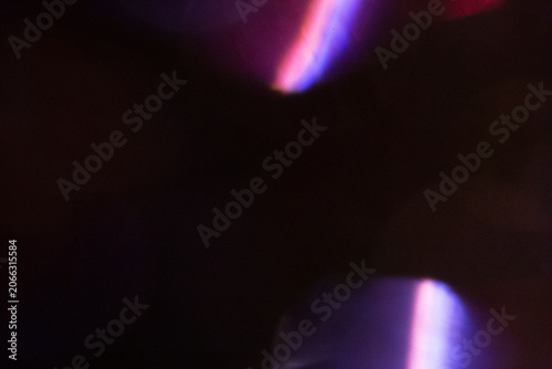 Abstract Colorful Light Streaks on Dark Background