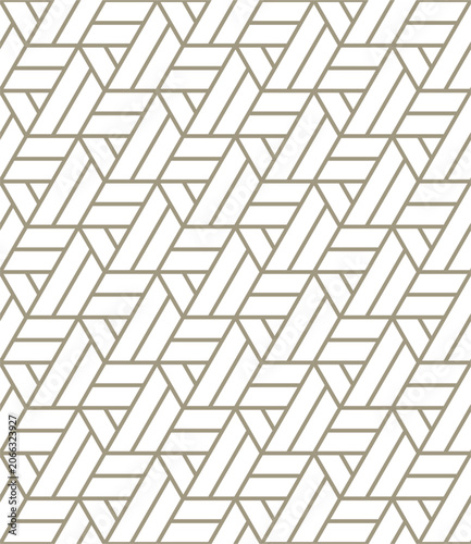 Geometric Seamless Pattern with Intersecting Lines