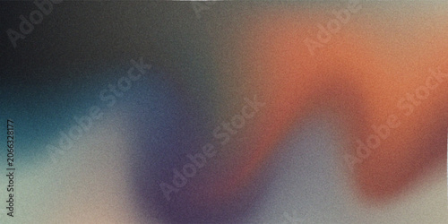 Quadro su tela A mesmerizing and abstract image featuring a blurred purple and orange backgroun