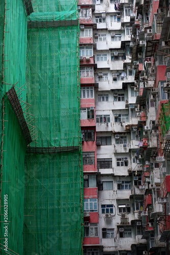 The Monster Building (Yick Cheong Building) in Quarry Bay, Hong Kong