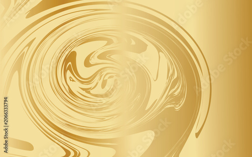 Canvas Print Abstract golden liquid marble texture background with swirling patterns and meta