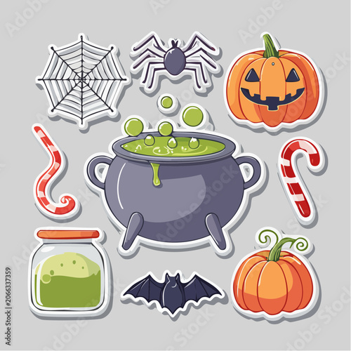 Halloween Stickers Collection