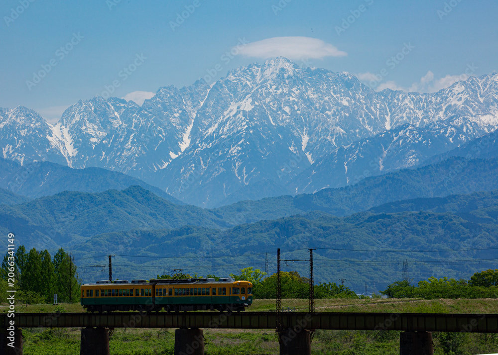 Fototapeta premium 北アルプスの風景