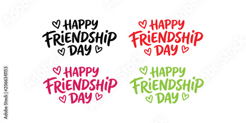 Happy happy friendship day