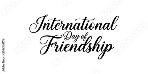 International day of friendship greeting