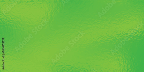 Cuadro en lienzo Soft Yellow green shiny Foil Texture Background with Glass Effect or sea green glass texture